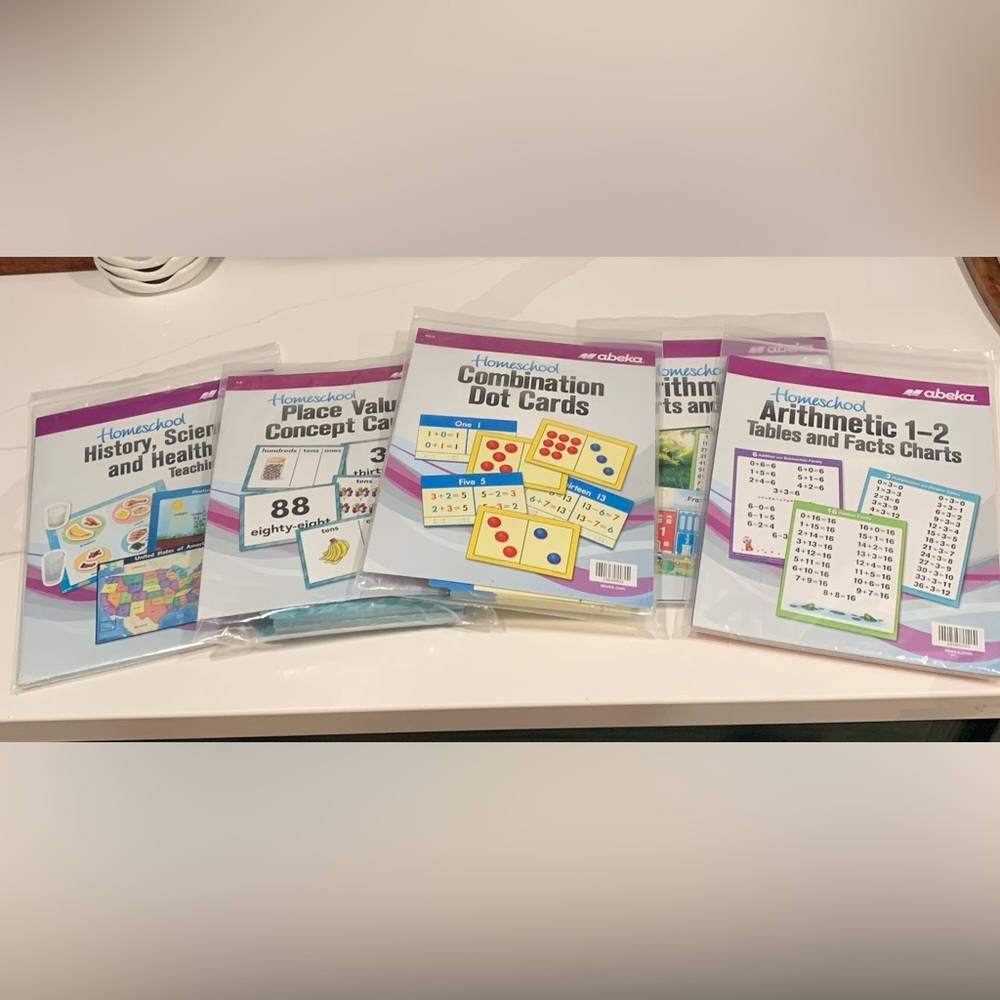 Abeka Grade 2 Teaching Charts and Cards
